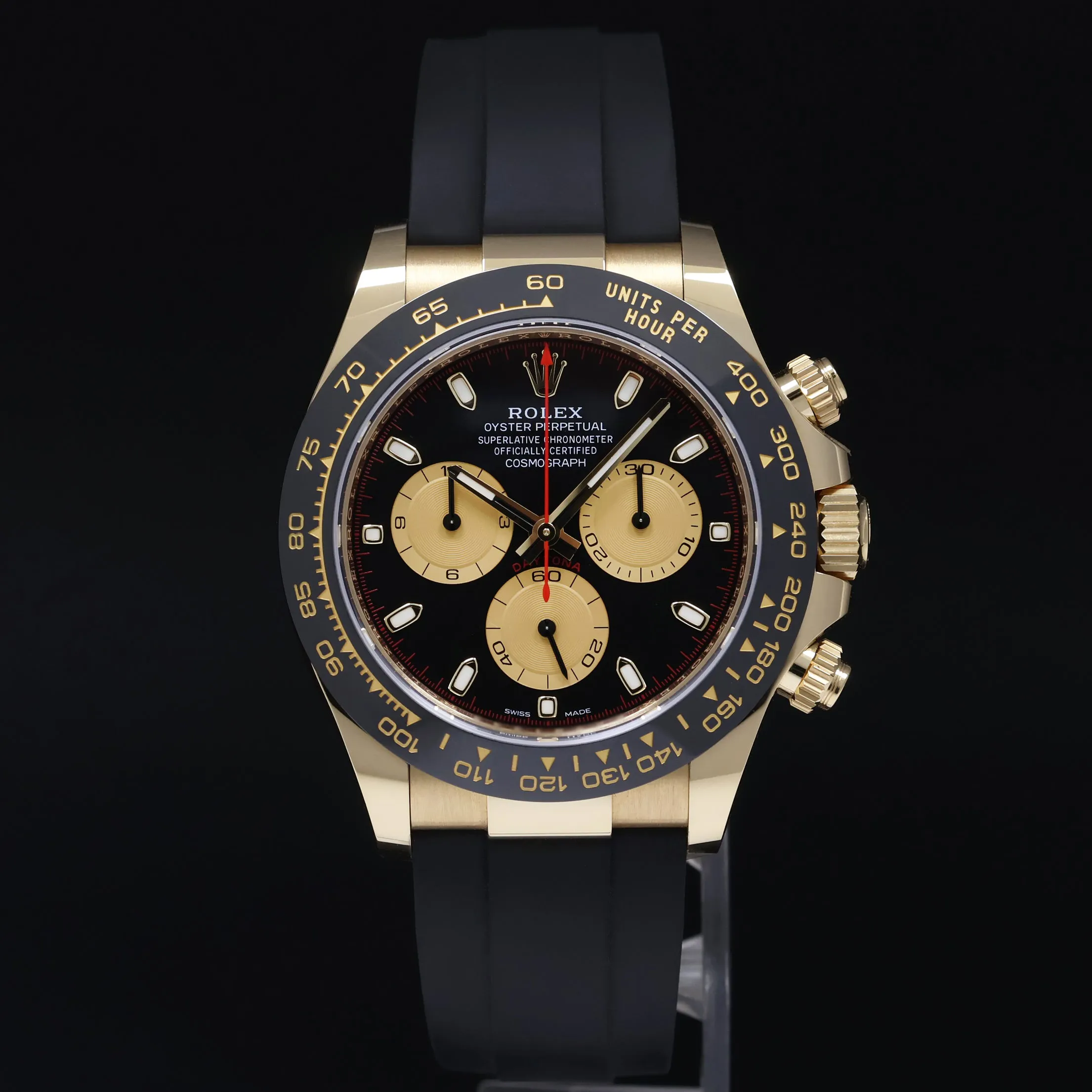 Rolex Daytona 116518LN 40mm Yellow gold Black 2