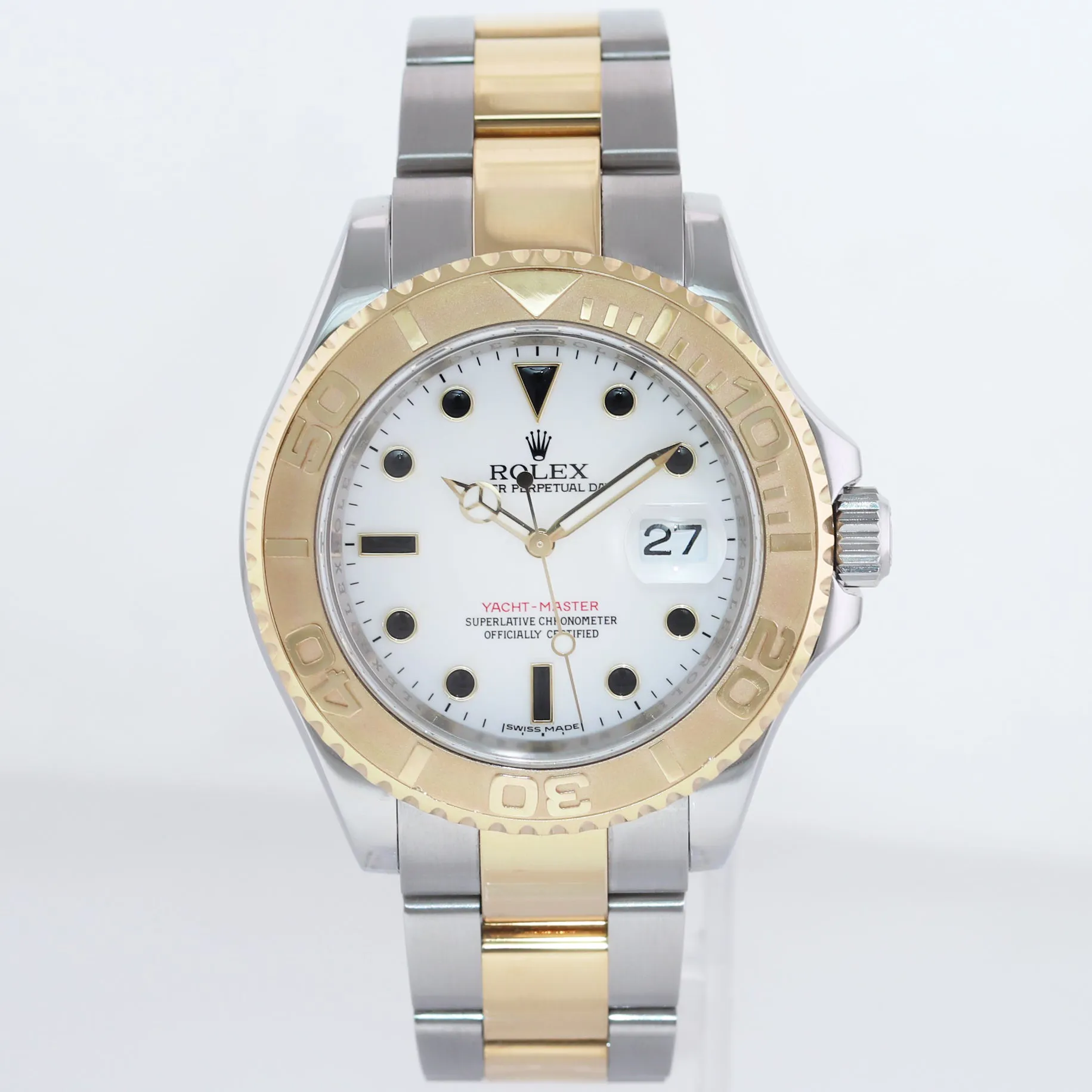 Rolex Yacht-Master 40 16623 40mm Yellow gold and stainless steel White 1