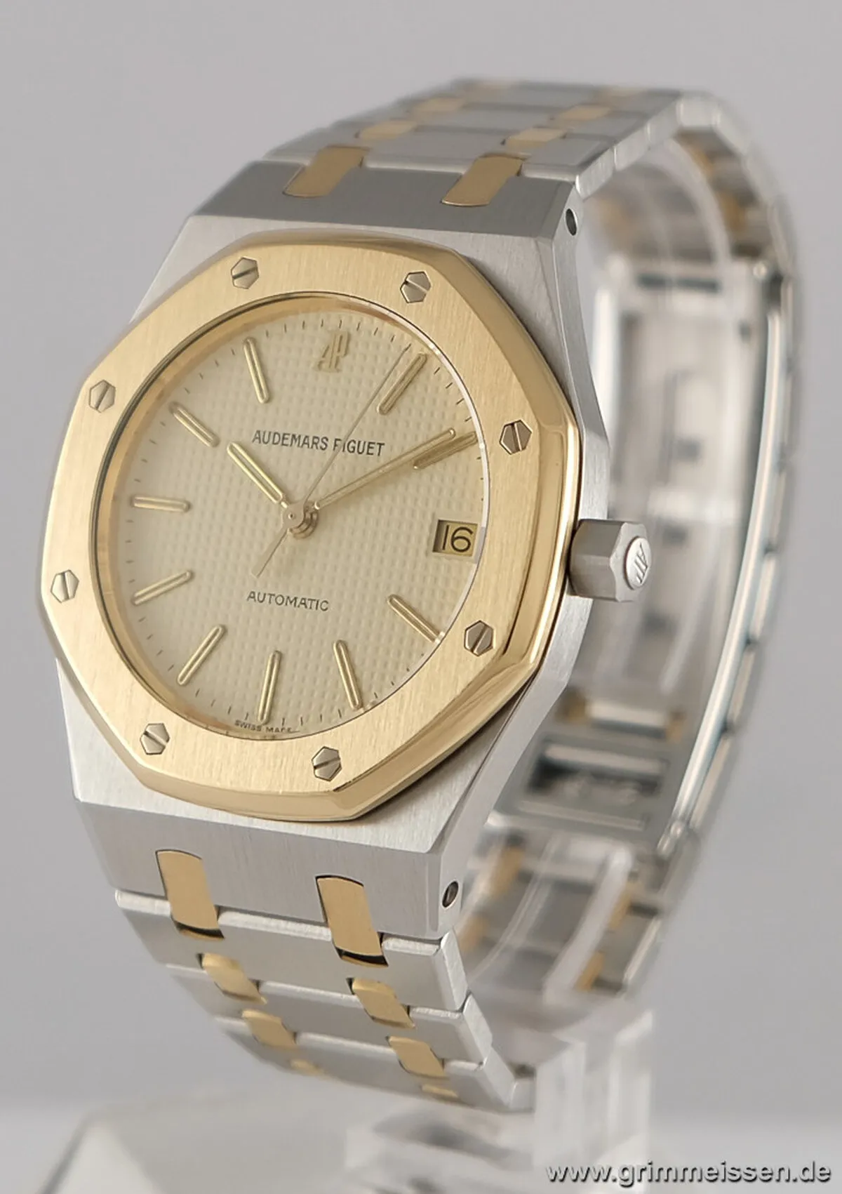 Audemars Piguet Royal Oak 36mm Yellow gold and stainless steel Champagne