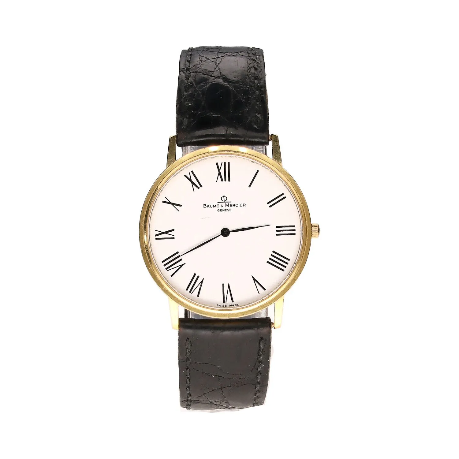 Baume & Mercier 34mm Yellow gold White