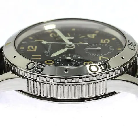 Breguet Type XX - XXI - XXII 3800 39mm Stainless steel Black 4