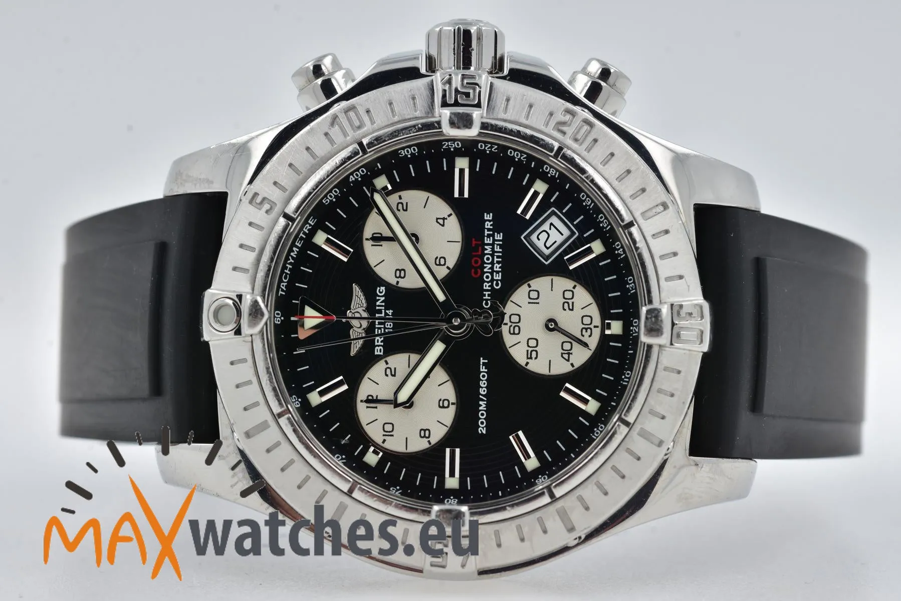 Breitling Colt A73380 41.5mm Stainless steel Black