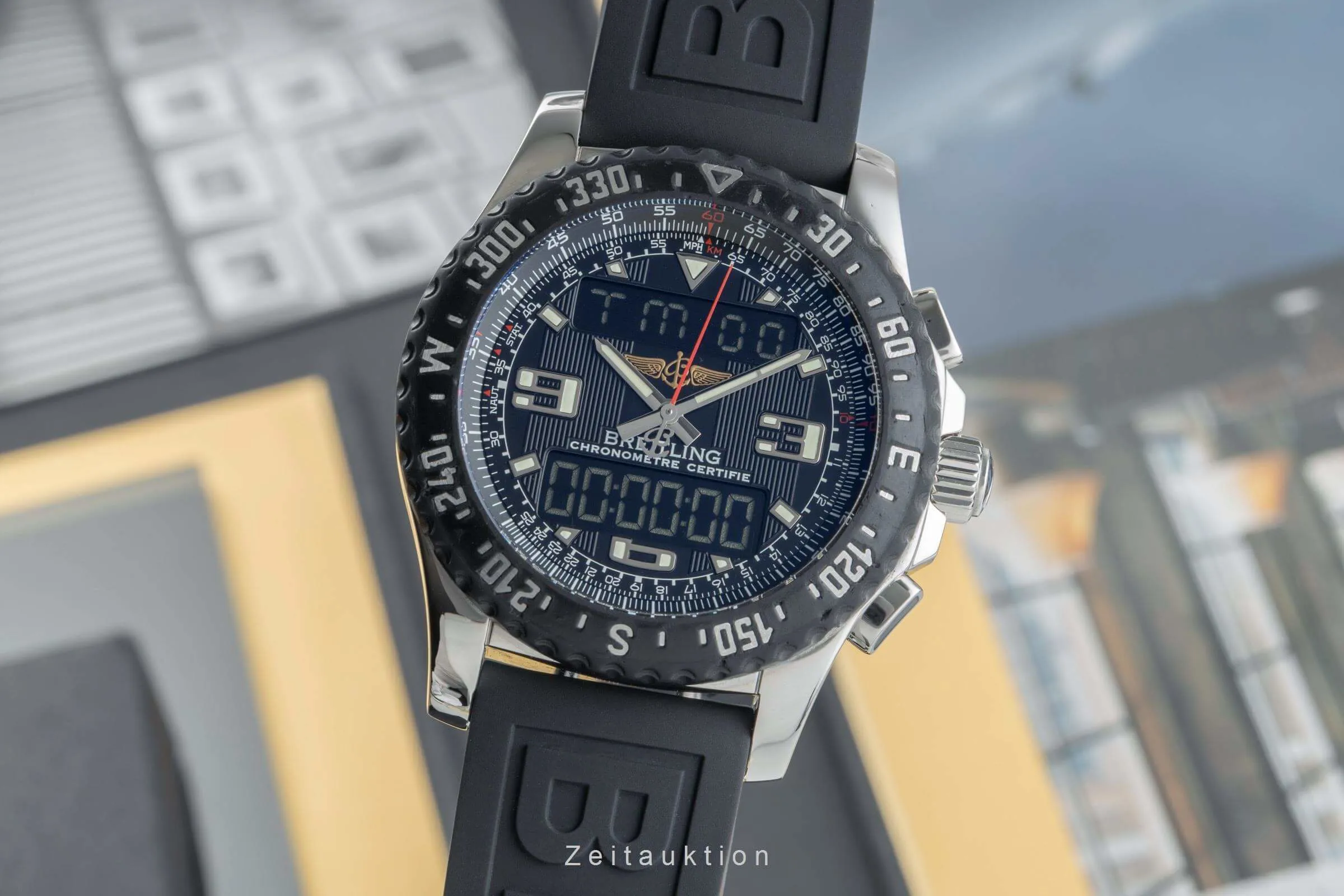 Breitling Skyracer A78364 43mm Stainless steel Black