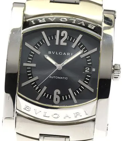 Bulgari Assioma AA 48 S 38mm Stainless steel Blue