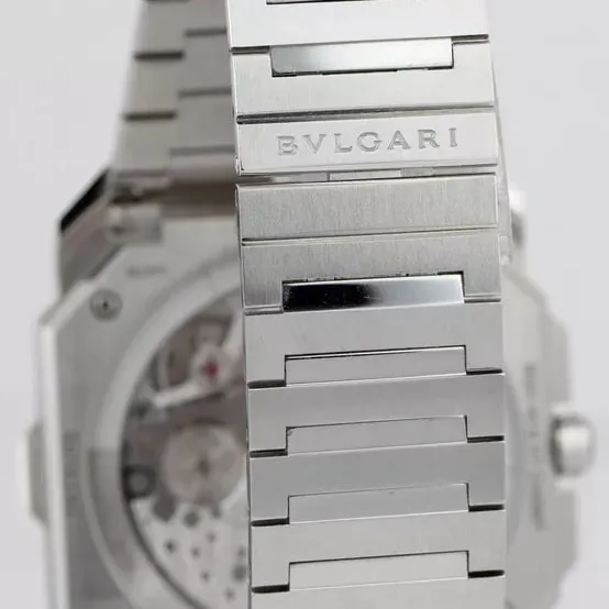 Bulgari Octo 103467 43mm Stainless steel Blue 3