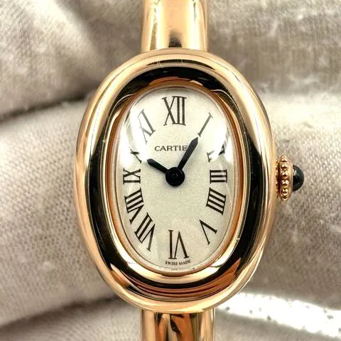 Cartier Baignoire Mini WGBA0020 Rose gold Silver