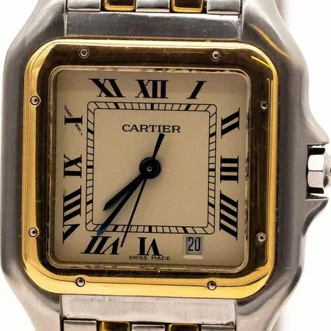 Cartier Panthère 183949 27mm Yellow gold and stainless steel Champagne