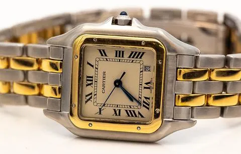 Cartier Panthère 183949 27mm Yellow gold and stainless steel Champagne 2