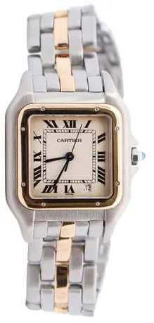 Cartier Panthère 183949 27mm Yellow gold and stainless steel White