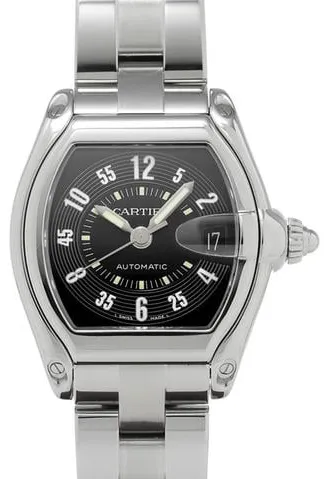 Cartier Roadster 2510 38mm Stainless steel Black