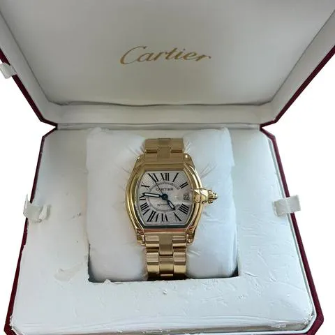 Cartier Roadster W62005V1 37mm Yellow gold White 5