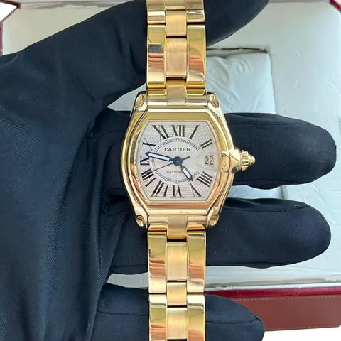 Cartier Roadster W62005V1 37mm Yellow gold White 13