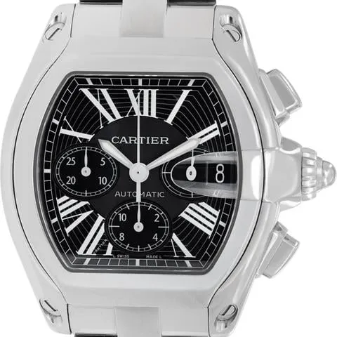 Cartier Roadster W62020X6 42mm Stainless steel Black