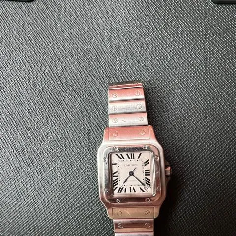 Cartier Santos Galbée 2823 32mm Stainless steel White 1