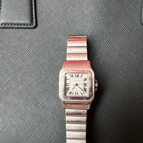 Cartier Santos Galbée 2823 32mm Stainless steel White 5