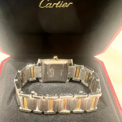 Cartier Tank Française W51005Q4 28mm Yellow gold and Stainless steel Silver 5