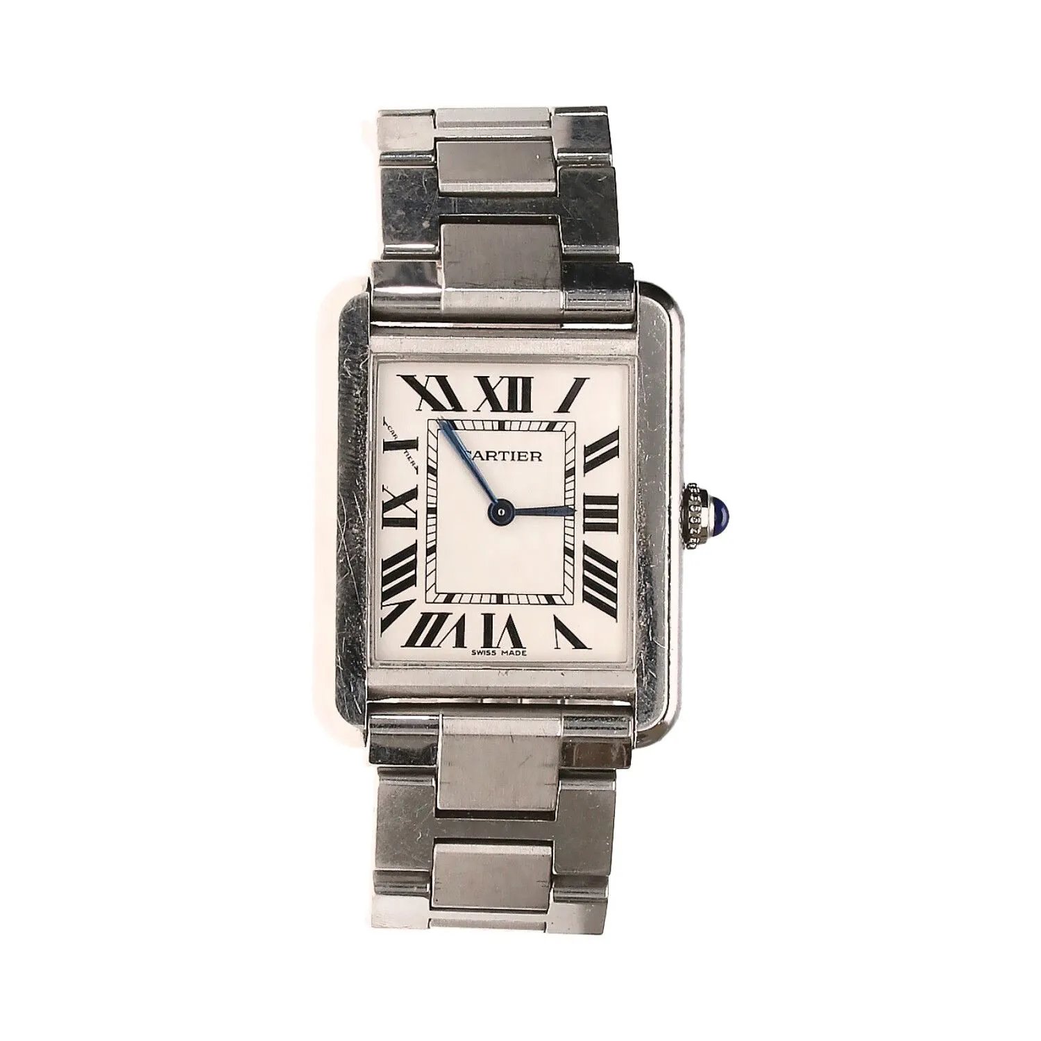 Cartier Tank Must 27mm Stainless steel Silver