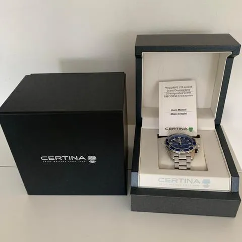 Certina DS Action C032.417.11.041.00 43mm Stainless steel Blue 1
