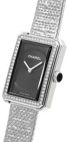 Chanel Boy-Friend H4877 21.5mm Stainless steel Black 1