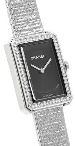 Chanel Boy-Friend H4877 21.5mm Stainless steel Black 2