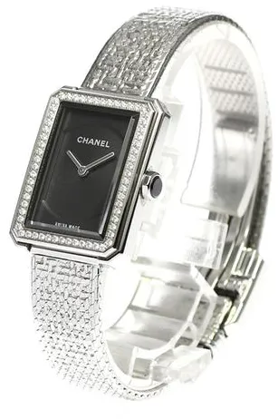 Chanel Boy-Friend H4877 22mm Stainless steel Black 2