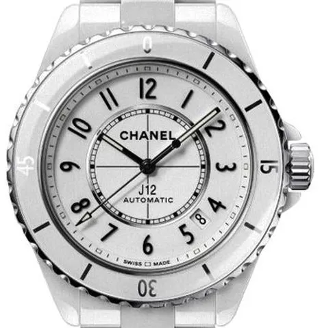 Chanel J12 H5700 38mm White ceramic White