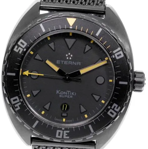 Eterna Super Kontiki 1273.43 45mm Stainless steel Black