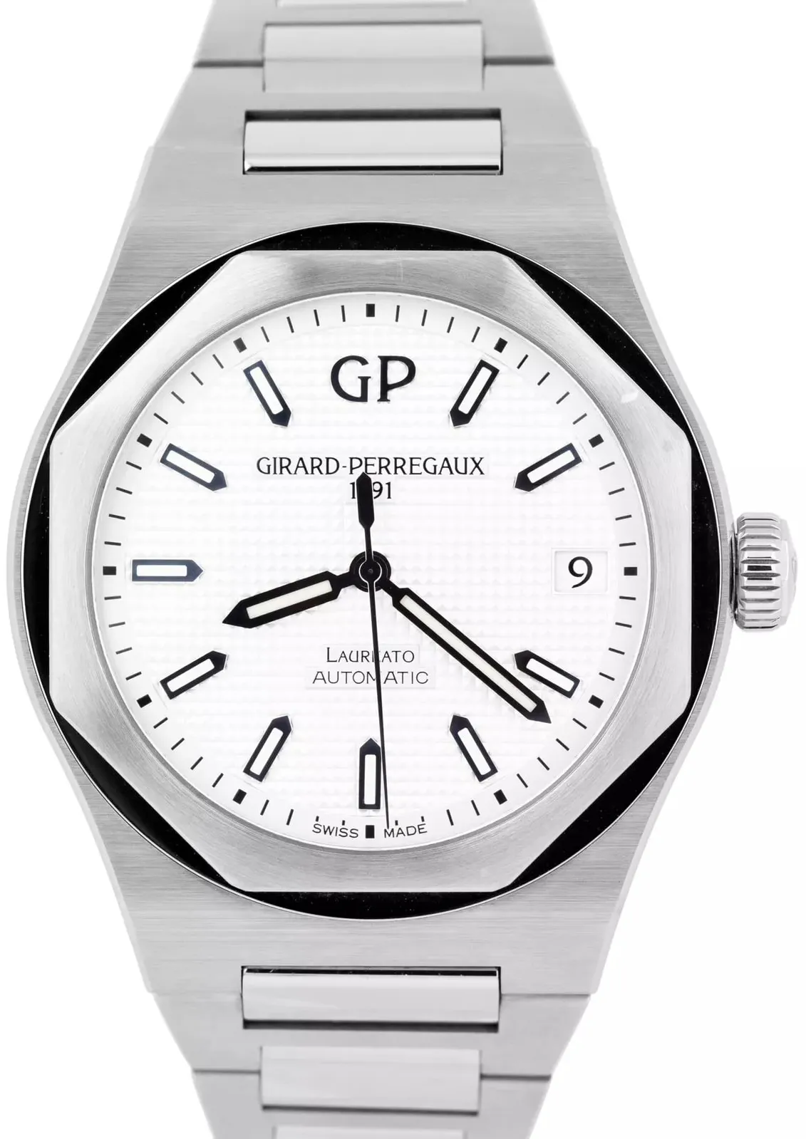 Girard-Perregaux Laureato 81010-11-131-11A 42mm Stainless steel Silver