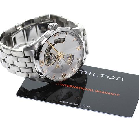 Hamilton Jazzmaster Open Heart H327050 Stainless steel Silver