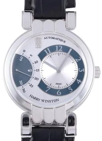 Harry Winston Premier 200-MASR37W 37mm White gold Mother-of-pearl