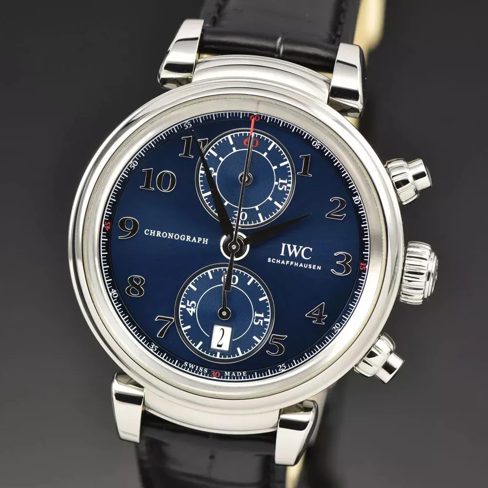 IWC Da Vinci IW393402 42mm Stainless steel Blue