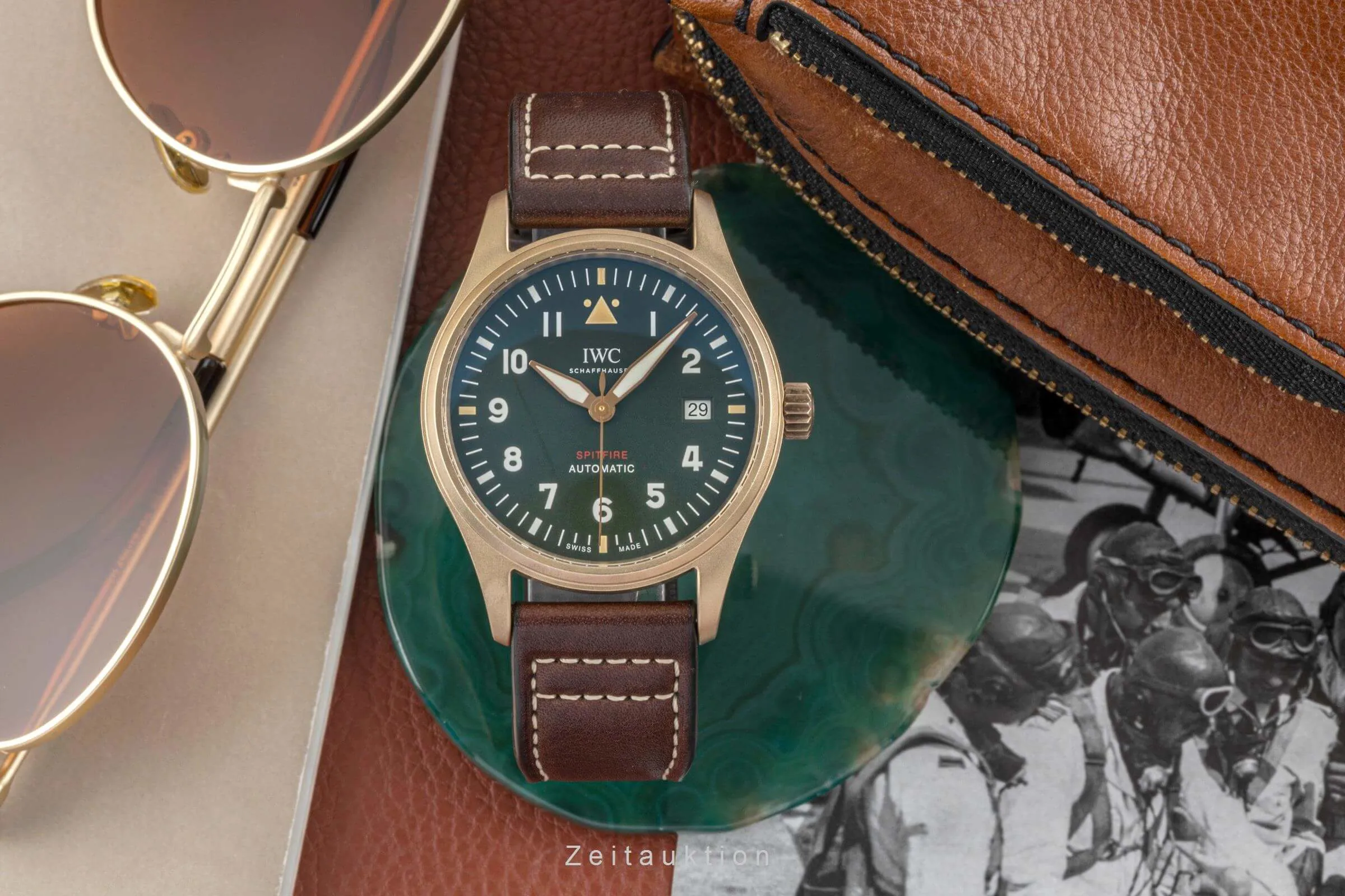 IWC Pilot IW326802 39mm Bronze Green 2