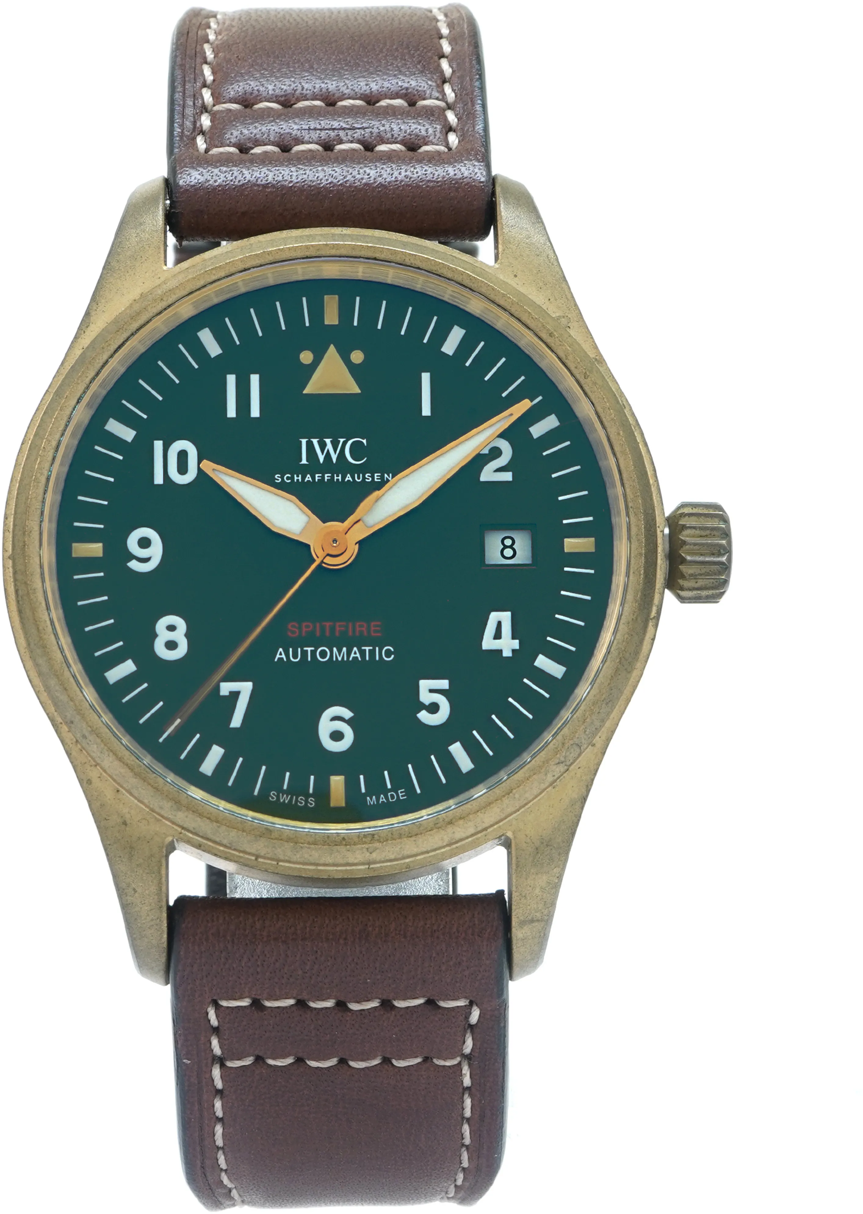 IWC Pilot IW326802 39mm Bronze Green