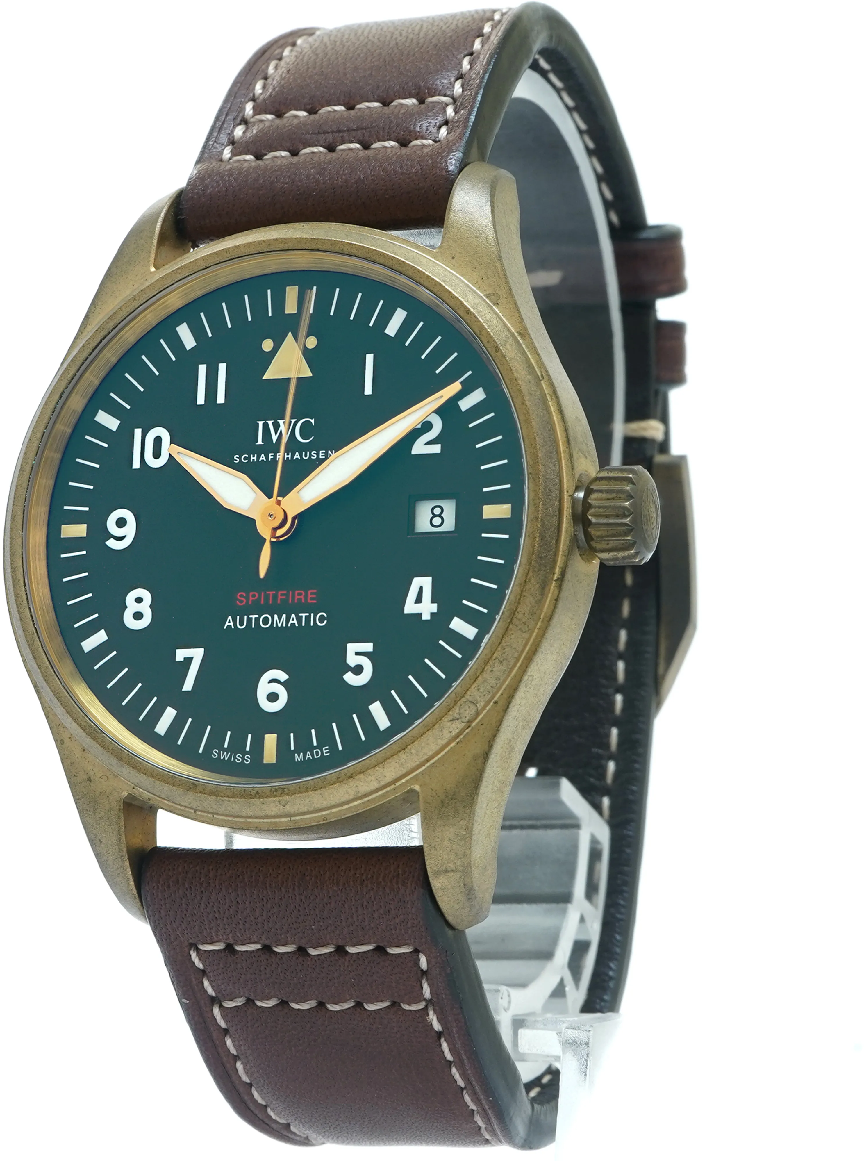 IWC Pilot IW326802 39mm Bronze Green 1