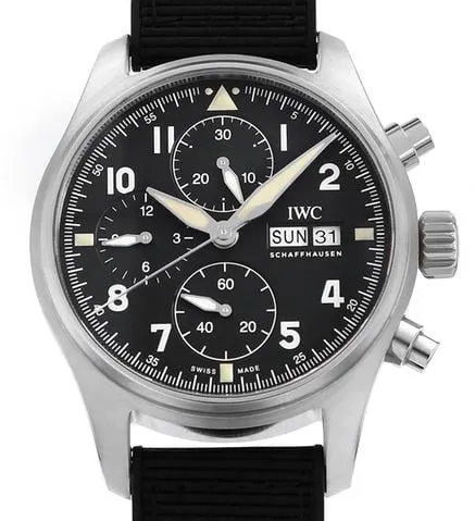 IWC Pilot IW387901 41mm Stainless steel Black