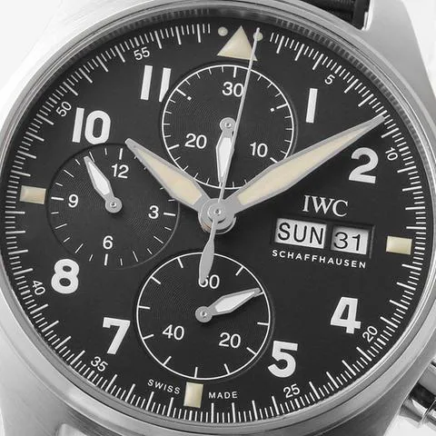 IWC Pilot IW387901 41mm Stainless steel Black 5