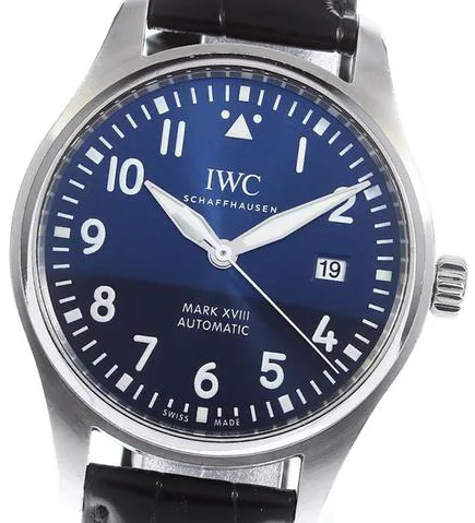 IWC Pilot Mark IW327010 40mm Stainless steel Blue