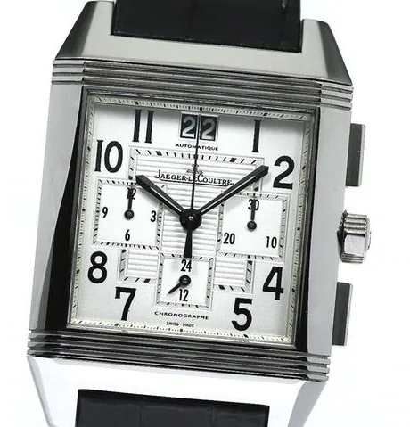 Jaeger-LeCoultre Reverso Squadra Chronograph GMT 230.8.45 35mm Stainless steel Silver