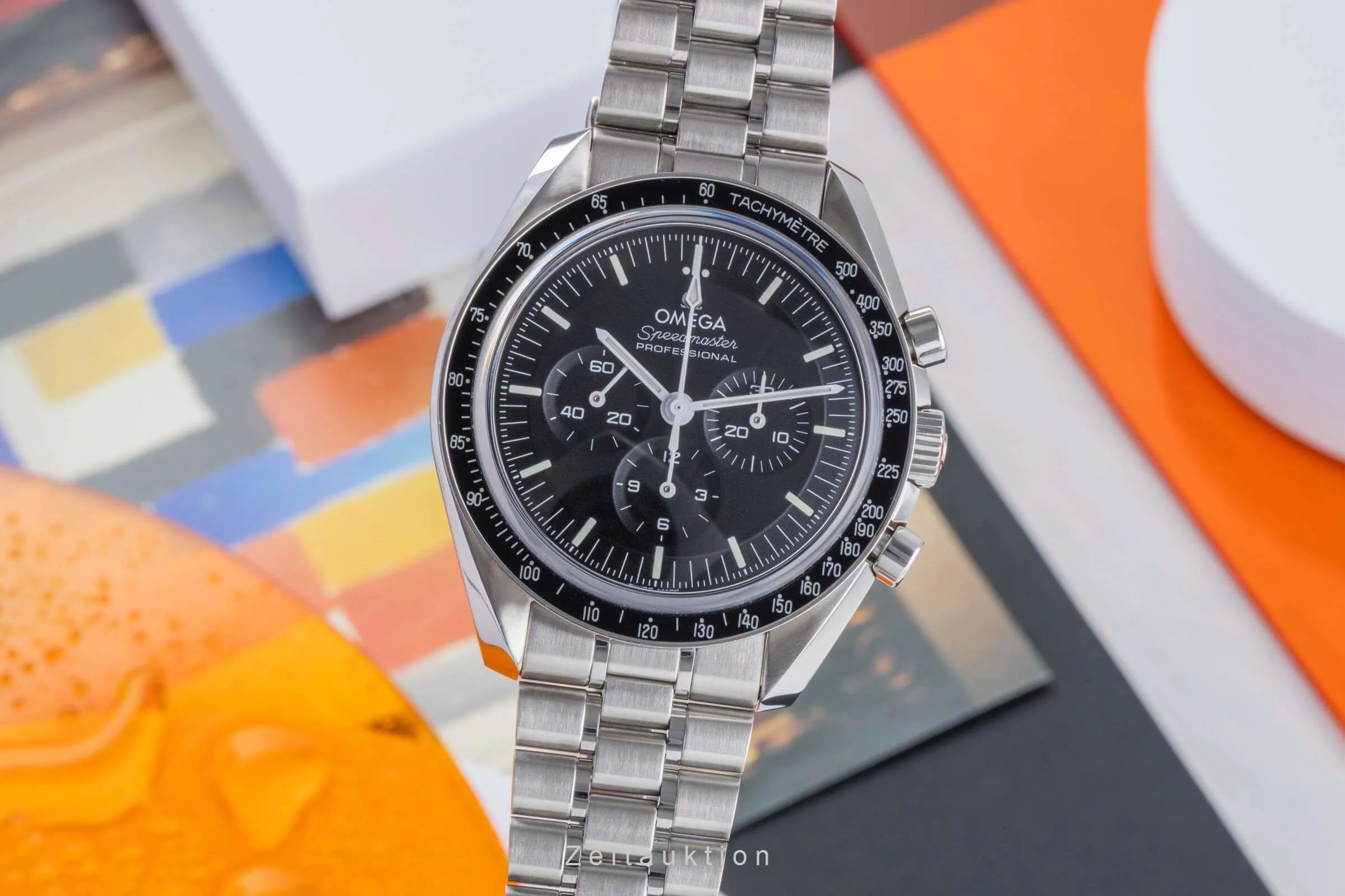 Omega Speedmaster Moon watch 310.30.42.50.01.002 42mm Stainless steel Black