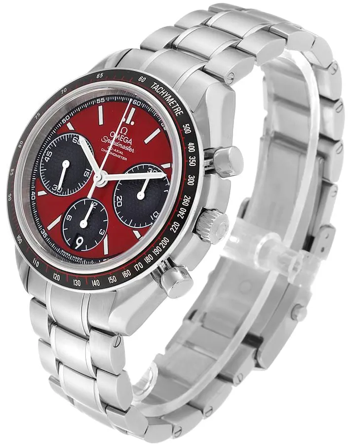 Omega Speedmaster Racing 326.30.40.50.11.001 40mm Stainless steel Red 1