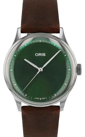 Oris Artelier 01 733 7762 4057-07 5 20 70FC 38mm Stainless steel Green