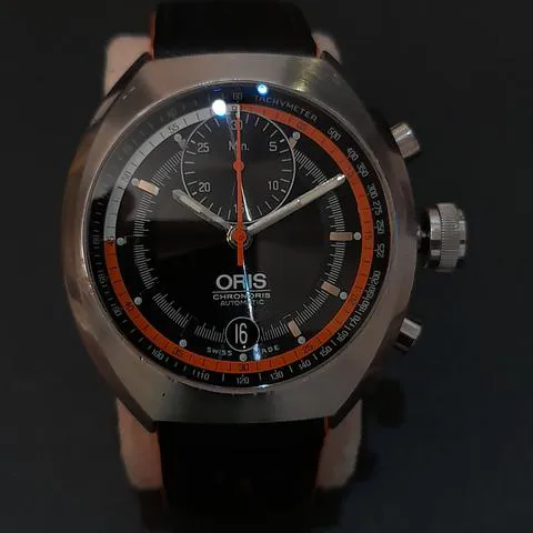 Oris Chronoris 01 672 7564 4154 40mm Stainless steel Black