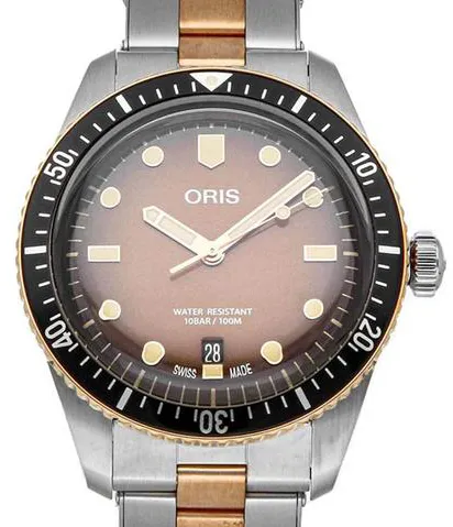 Oris Divers Sixty Five 01 733 7707 4356-07 8 20 17 40mm Bronze Brown