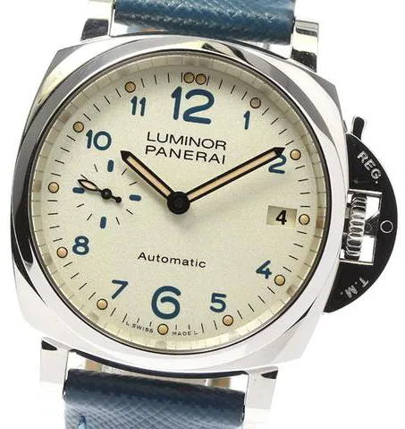 Panerai Luminor Due PAM 00903 38mm Stainless steel Silver