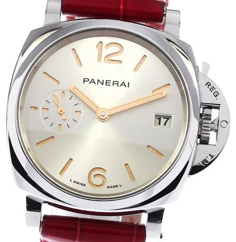 Panerai Luminor Due PAM 01248 38mm Stainless steel Silver