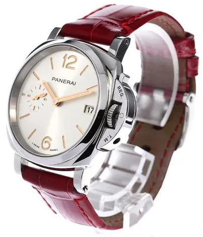 Panerai Luminor Due PAM 01248 38mm Stainless steel Silver 2