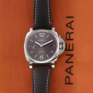 Panerai Luminor Due PAM01083 Stainless steel Gray