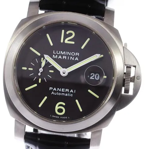 Panerai Luminor Marina Automatic PAM 00240 44mm Stainless steel Brown