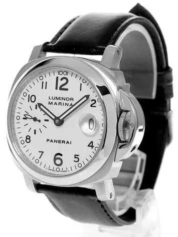 Panerai Luminor PAM 00049 40mm Stainless steel White 1