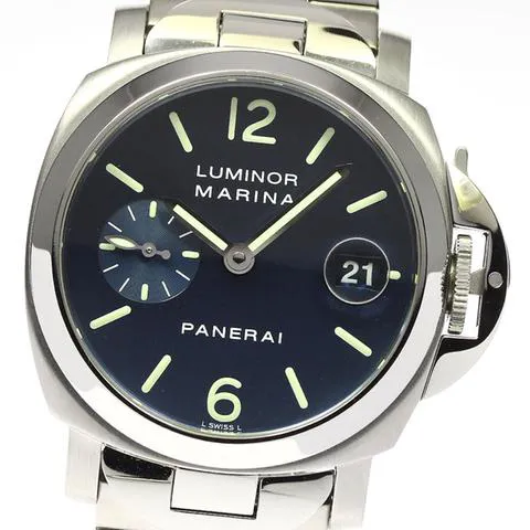 Panerai Luminor PAM 00120 40mm Stainless steel Blue